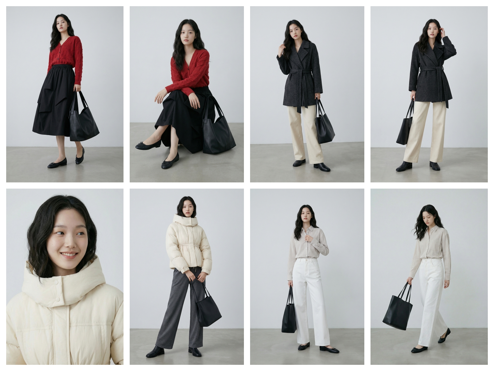 SeamAI第十二期虚拟模特试衣效果图